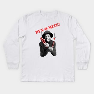 JJ Dynomite! - Good Times Kids Long Sleeve T-Shirt